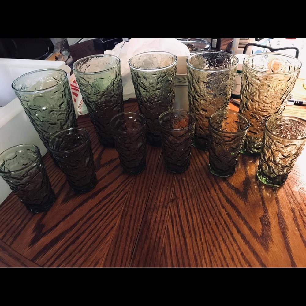 Antique glasses